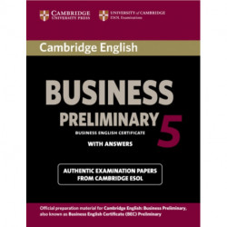 Cambridge English Business 5 Preliminary Student's Book with Answers