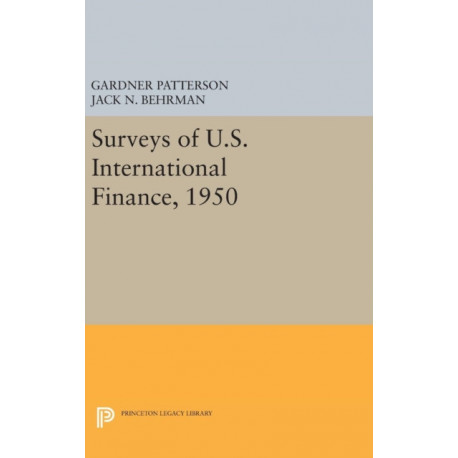 Surveys of U.S. International Finance, 1950