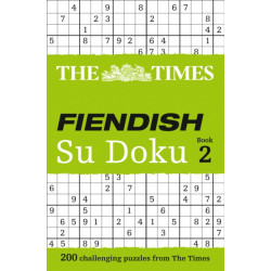 The Times Fiendish Su Doku Book 2: 200 Challenging Puzzles from the Times