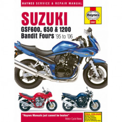 Suzuki GSF600, 650 & 1200 Bandit Fours (95 - 06) Haynes Repair Manual: 95-06
