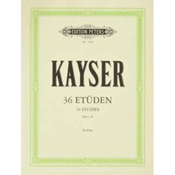 36 Studies Op. 20 for Violin