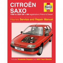 Citroen Saxo Petrol & Diesel (96 - 04) Haynes Repair Manual