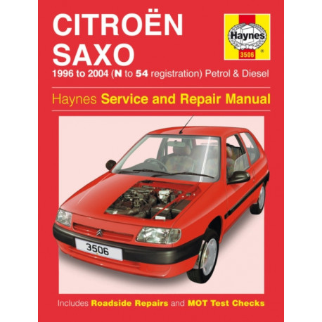 Citroen Saxo Petrol & Diesel (96 - 04) Haynes Repair Manual