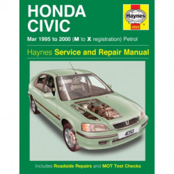 Honda Civic Petrol (Mar 95 - 00) Haynes Repair Manual: 95-00