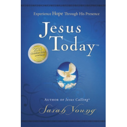 Jesus Today, Hardcover, with Full Scriptures: Experience Hope Through His Presence (A 150-Day Devotional) – The Perfect Christian Christmas Gift