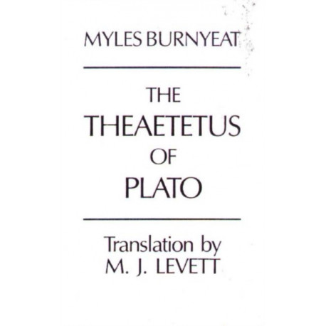 The Theaetetus of Plato