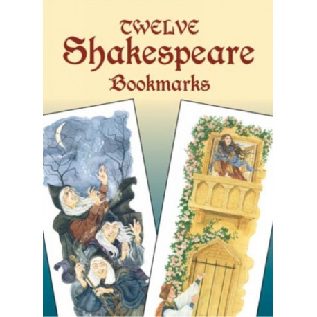 Twelve Shakespeare Bookmarks