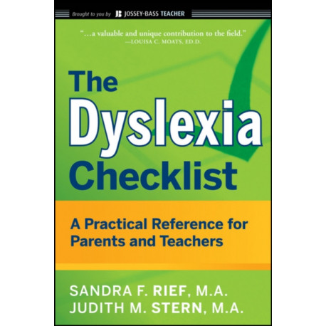The Dyslexia Checklist: A Practical Reference for Parents and Teachers