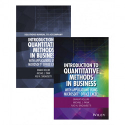 Introduction to Quantitative Methods in Business: With Applications Using Microsoft Office Excel Set