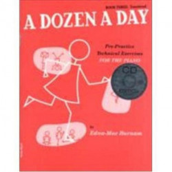 A Dozen a Day Book 3 + CD: Book Three - Transitional Edition (Book And CD)