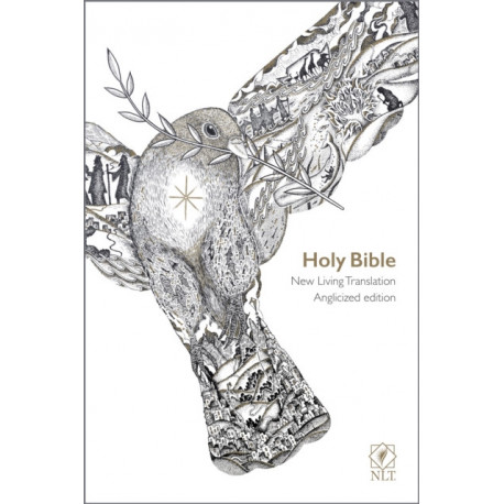NLT Holy Bible: New Living Translation Popular Flexibound Dove Edition, British Text Version: NLT Anglicized Text Version