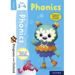 Progress with Oxford: Progress with Oxford: Phonics Age 3-4 - Prepare for School with Essential English Skills