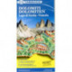 Dolomites / Lake Garda / Venice road map & panoramic map