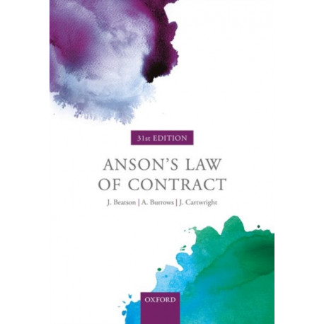 Anson's Law of Contract