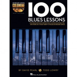 100 Blues Lessons: Keyboard Lesson Goldmine Series