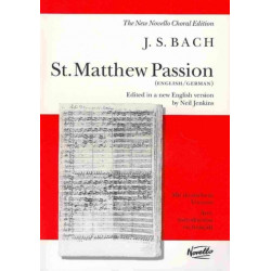 St. Matthew Passion: St. Matthew Passion (Vocal Score)