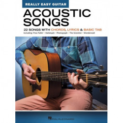 ACOUSTIC SONGS REALLY EASY GUITAR SERIES