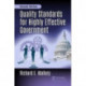 Quality Standards for Highly Effective Government: Second Edition