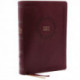 The KJV Open Bible: Complete Reference System, Burgundy Leathersoft, Red Letter, Comfort Print: King James Version: Complete Reference System