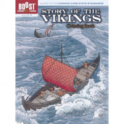 Story of the Vikings Coloring Book