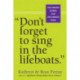 Don't Forget To Sing In The Lifeboats (U.S edition)