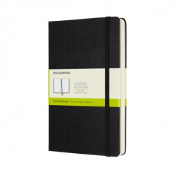 Moleskine Expanded Large Plain Hardcover Notebook: Black: Black