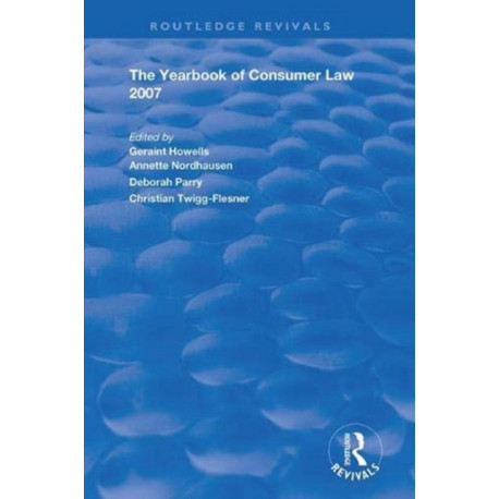 The Yearbook of Consumer Law 2007