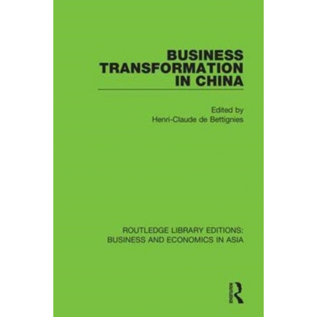 Business Transformation in China