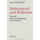Weltentwurf und Reflexion: Versuch einer Grundlegung der Dialektik
