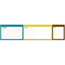 Dodo Keyboard Notepad (A3 Width) Classic: Slim Jotter Pad for Notes, Calls, to-Do Lists with a Handy Metric Ruler Printed at the Top of Each Sheet, That Tucks Up to a Desktop or Laptop Keyboard (KBNC)