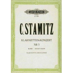 Clarinet Concerto No. 3 in B flat