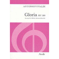 Gloria RV589 (SSA): Arranged for SSA, Trumpet in C, Oboe, Strings and Organ