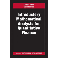 Introductory Mathematical Analysis for Quantitative Finance