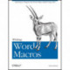 Writing Word Macros