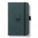 Dingbats A6 Pocket Wildlife Green Deer Notebook - Lined