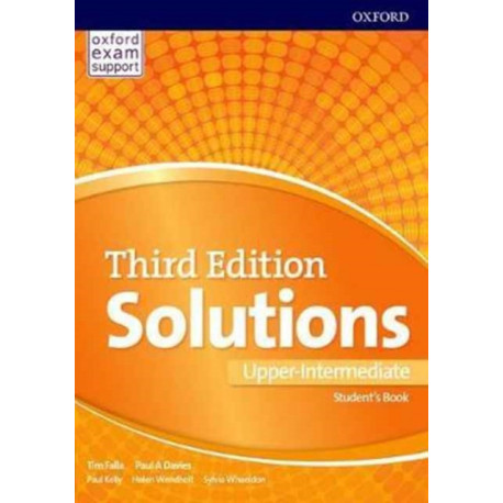 Solutions: Upper Intermediate: Student's Book: Leading the way to success