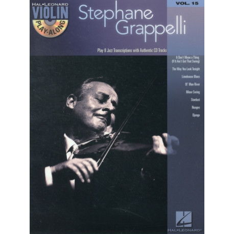 Stephane Grappelli: Violin Play-Along Volume 15