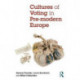 Cultures of Voting in Pre-modern Europe