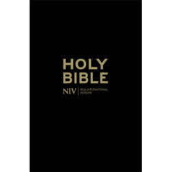 NIV Popular Cross-Reference Black Leather Bible