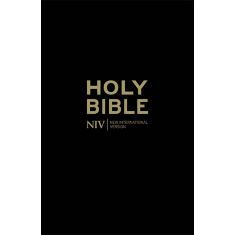 NIV Popular Cross-Reference Black Leather Bible