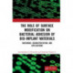 The Role of Surface Modification on Bacterial Adhesion of Bio-implant Materials: Machining, Characterization, and Applications