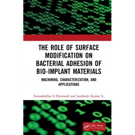The Role of Surface Modification on Bacterial Adhesion of Bio-implant Materials: Machining, Characterization, and Applications