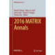 2016 MATRIX Annals