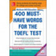 McGraw-Hill Education 400 Must-Have Words for the TOEFL