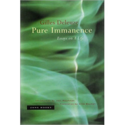 Pure Immanence: Essays on A Life