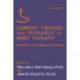 Current Thinking and Research in Brief Therapy: Solutions, Strategies, Narratives