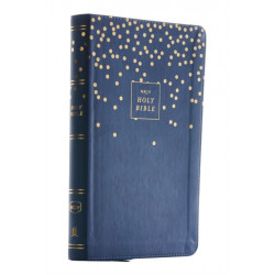 NKJV, Thinline Bible Youth Edition, Leathersoft, Blue, Red Letter, Comfort Print: Holy Bible, New King James Version