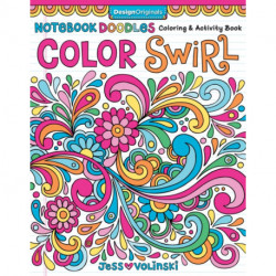 Notebook Doodles Color Swirl
