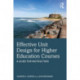 Effective Unit Design for Higher Education Courses: A Guide for Instructors
