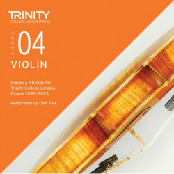 Trinity College London Violin Exam Pieces From 2020: Grade 4 CD